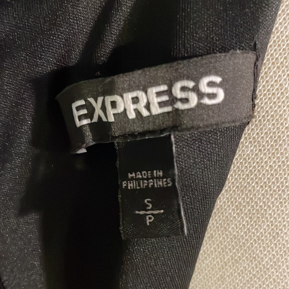 Express Black Midi Sheath Dress: size small - Picture 5 of 6